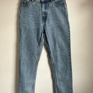 Monki Light Blue Denim Jeans